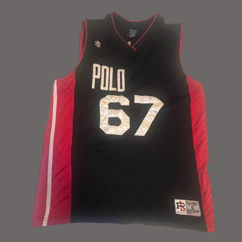 Polo Ralph Lauren Basketball Jersey Athletic Wear Established 1967